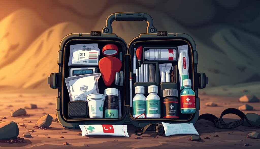 Battlefield medicine kits
