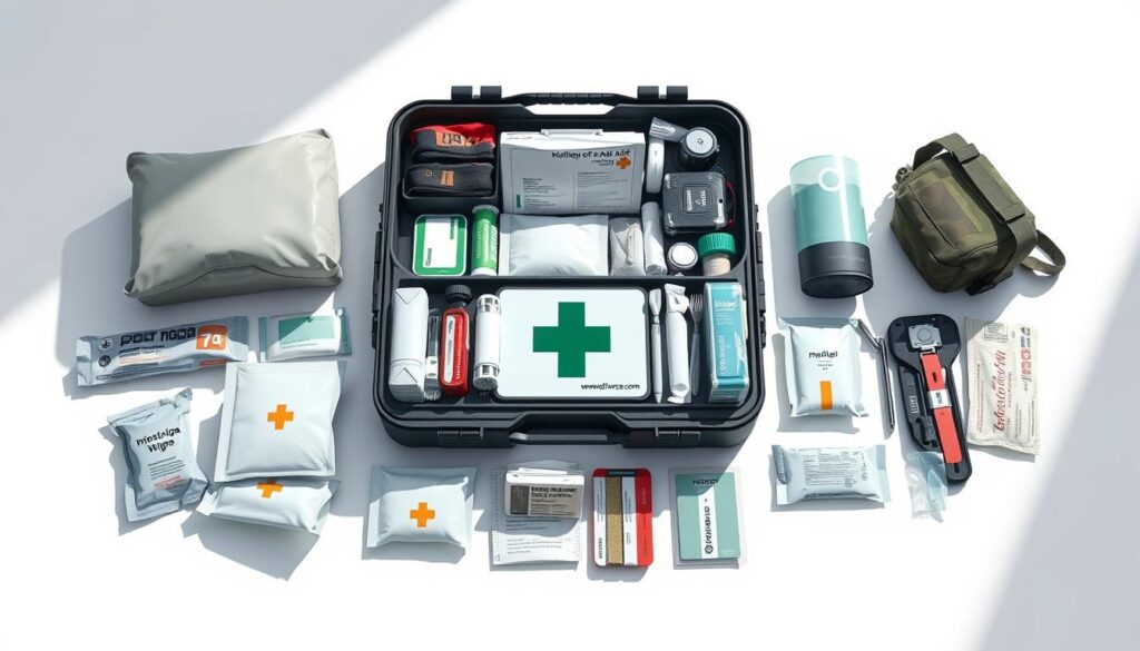 Battlefield medicine kits