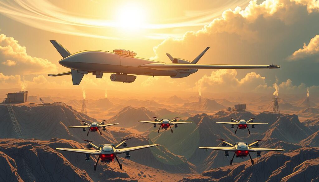 Intelligence gathering drones