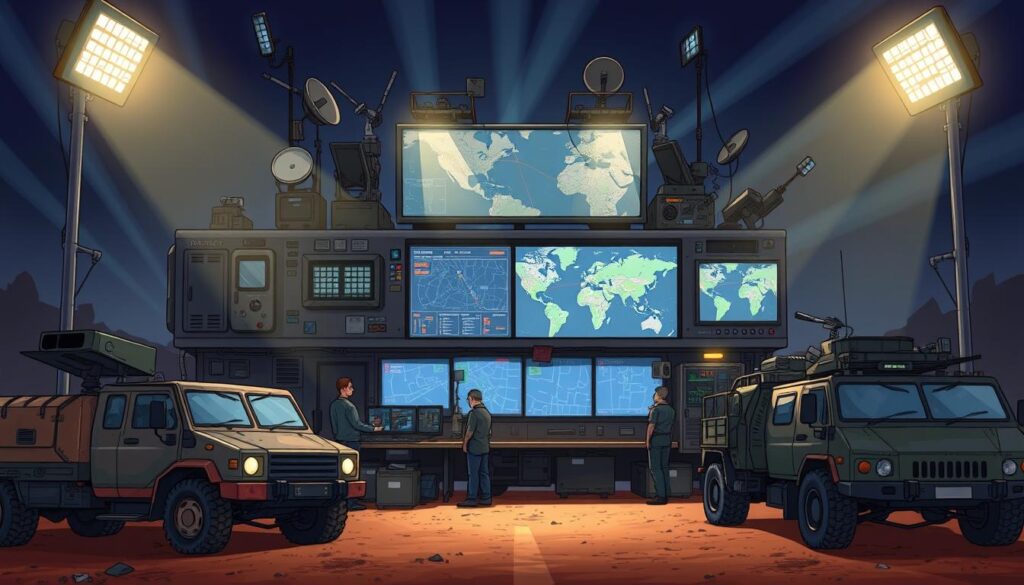 Military command vehicles