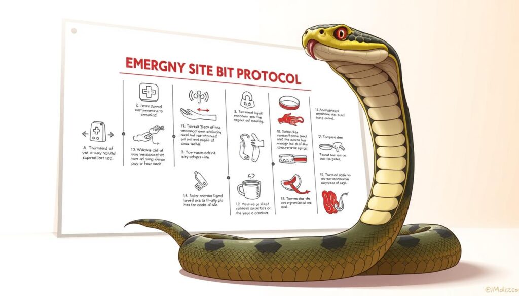 emergency snake bite protocol