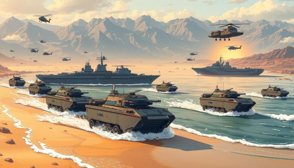 global deployment of combat systems