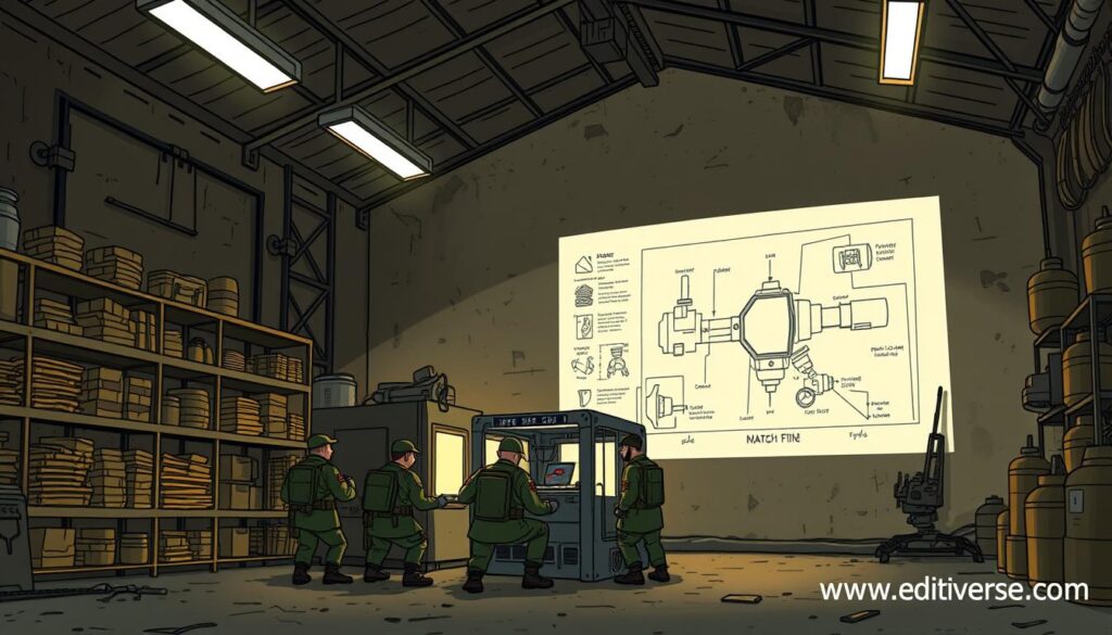 Military 3D printing