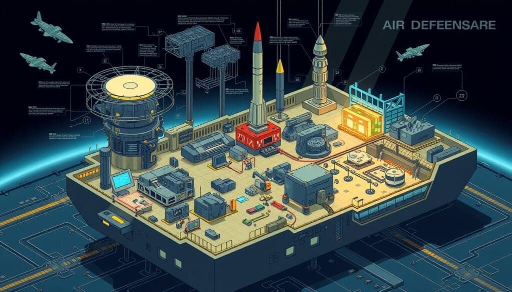 air defense system components