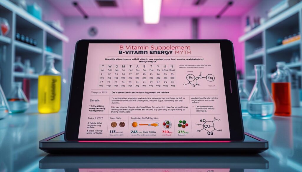 b vitamins energy metabolism myth