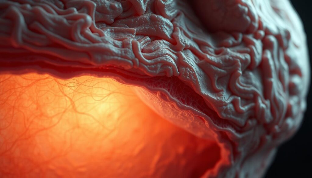 crepey skin elastin degradation thin skin