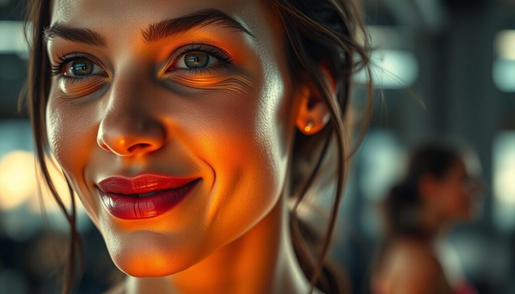 exercise blood circulation skin glow