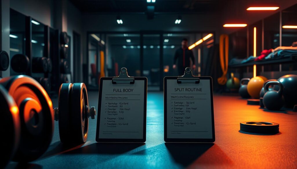 full body vs split routine science