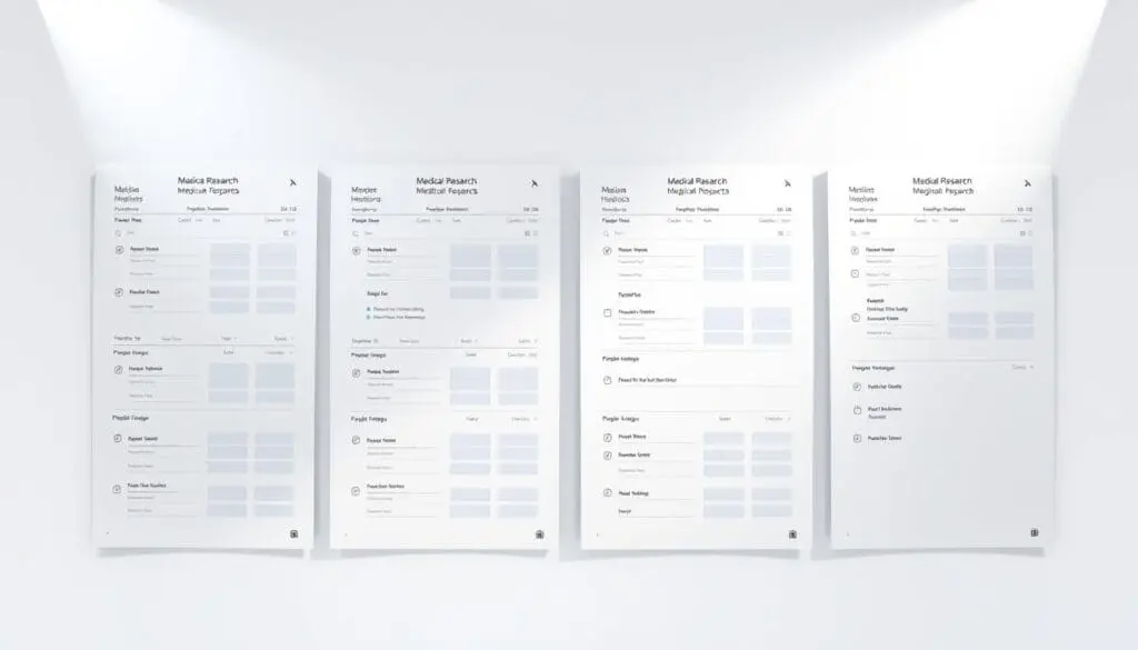 google sheets medical research templates