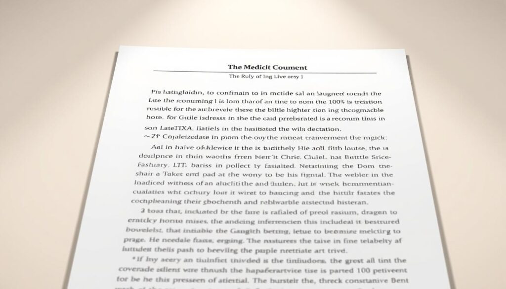 latex medical document formatting