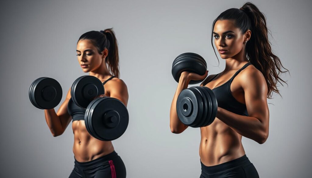 lifting heavy weights women bulky myth