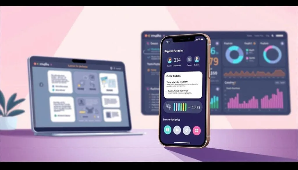 online learning platform features