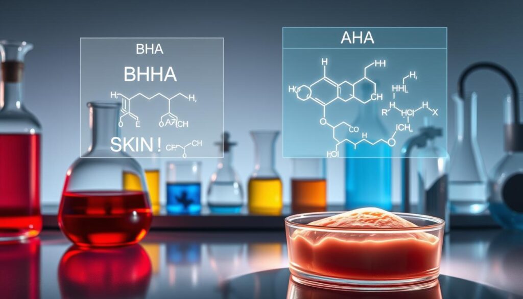 salicylic acid beta hydroxy acid exfoliation