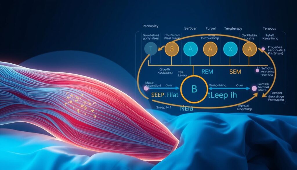 sleep muscle recovery growth hormone