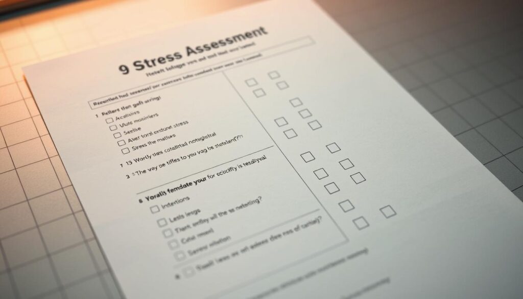 stress assessment questionnaire