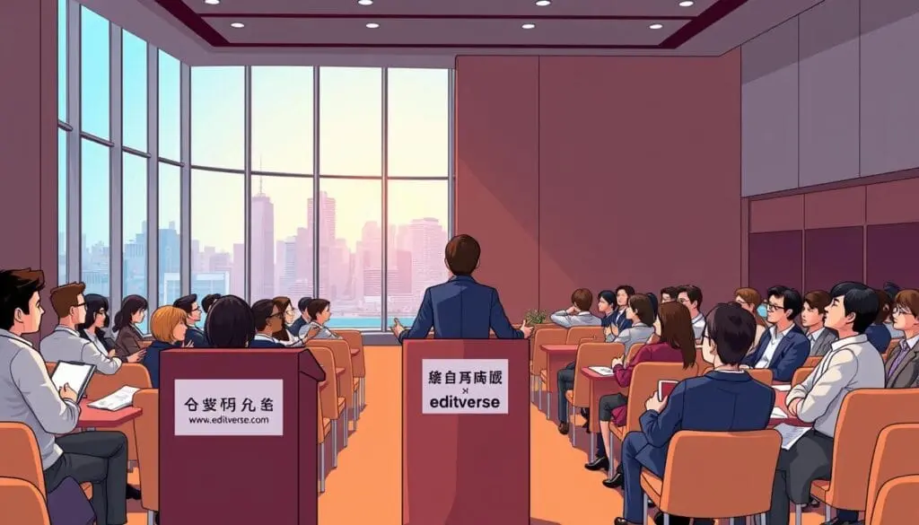 다국어 발표、다국어 발표