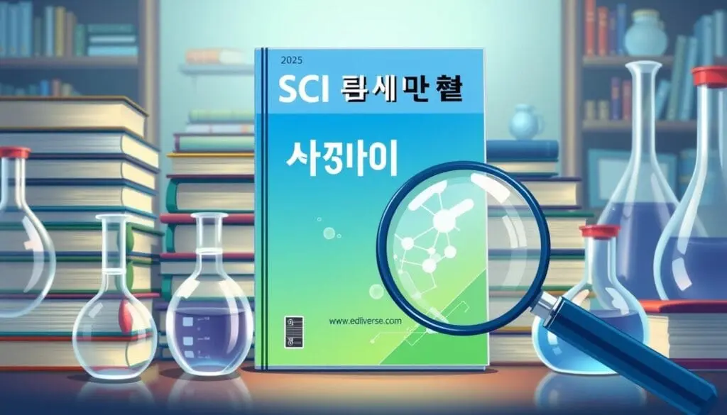 SCI 저널 추천 분야별 2025