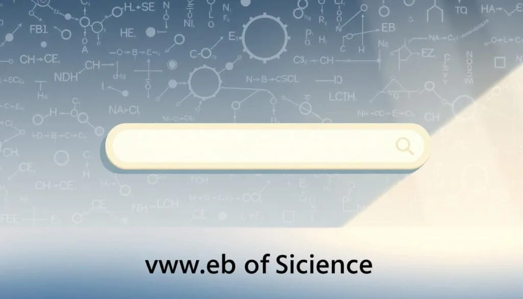 Web of Science 기본 검색 화면 Web of Science 기본 검색 화면