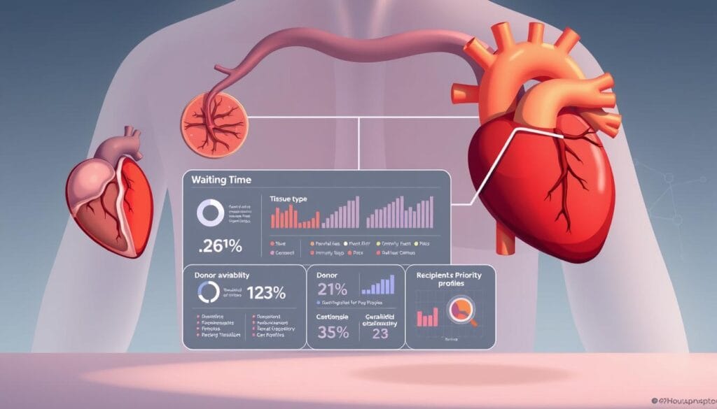factors affecting organ transplant waiting time