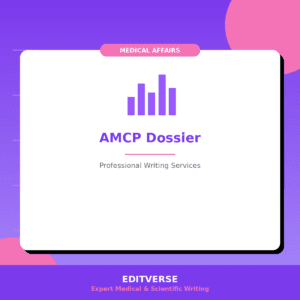 AMCP Format Dossier — Editverse · Medical Affairs