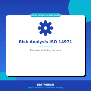 Risk Analysis Documentation (ISO 14971) — Editverse · Medical Device & Diagnostics