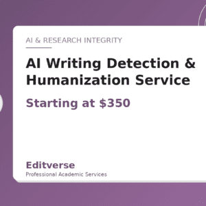 AI Writing Detection & Humanization Service — Editverse · AI & Research Integrity