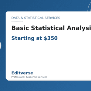 Análisis estadístico básico — Editverse · Servicios de datos y estadística