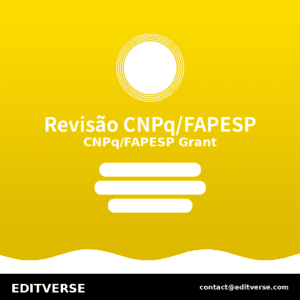 ブラジル – Revisão de Projeto CNPq/FAPESP — Editverse · ブラジル - Solicitação de Bolsas
