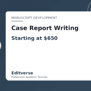 Caserapportskrivning — Editverse · Manuskriptudvikling