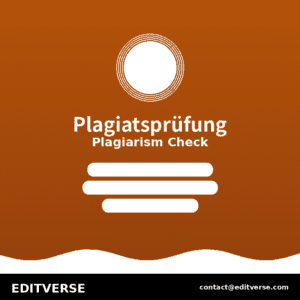 Germany – Plagiatsprüfung und Korrektur — Editverse · Germany - Spezielle Dienste