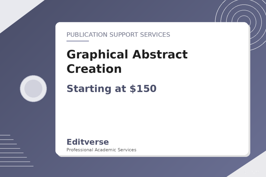 Création de résumés graphiques — Editverse · Services de soutien à la publication
