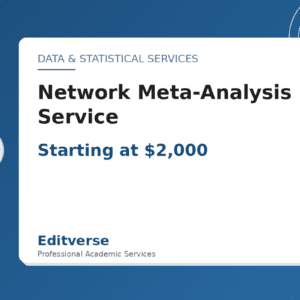 Služba síťové metaanalýzy — Editverse · Datové a statistické služby