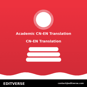 Singapore – Academic CN-EN Translation — Editverse · Singapore - Translation Services