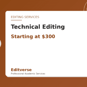 Revisione tecnica — Editverse · Servizi di editing