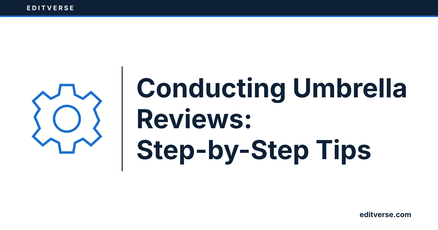 Editverse: Conducting Umbrella Reviews: Step-by-Step Tips