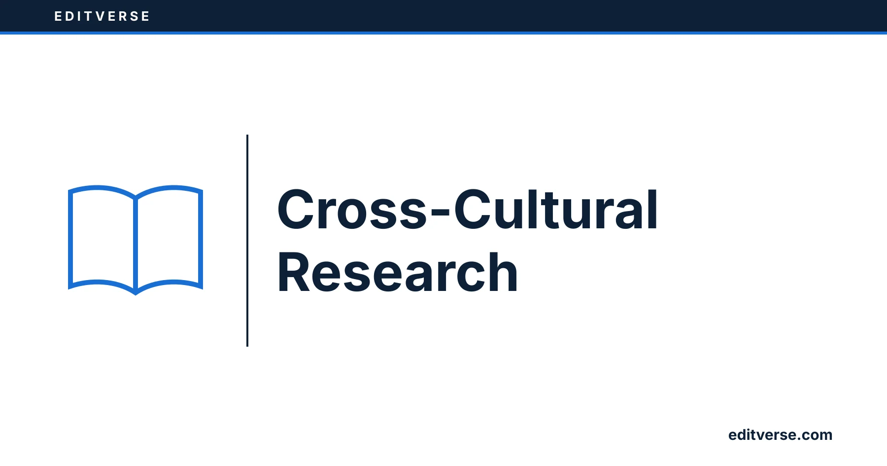 Editverse: Ricerca interculturale