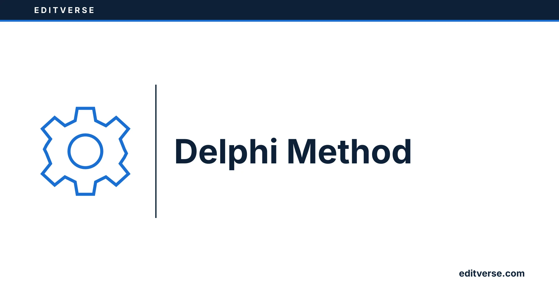 Editverse: Metodo Delphi