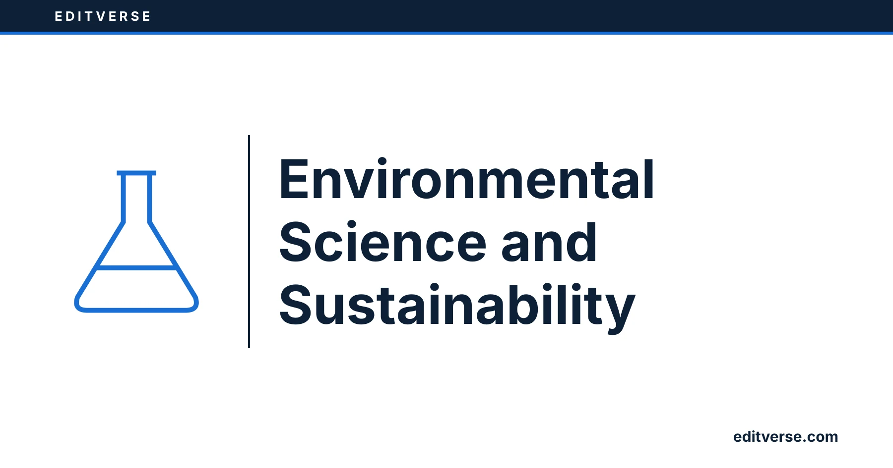 Editverse: Environmental Science and Sustainability