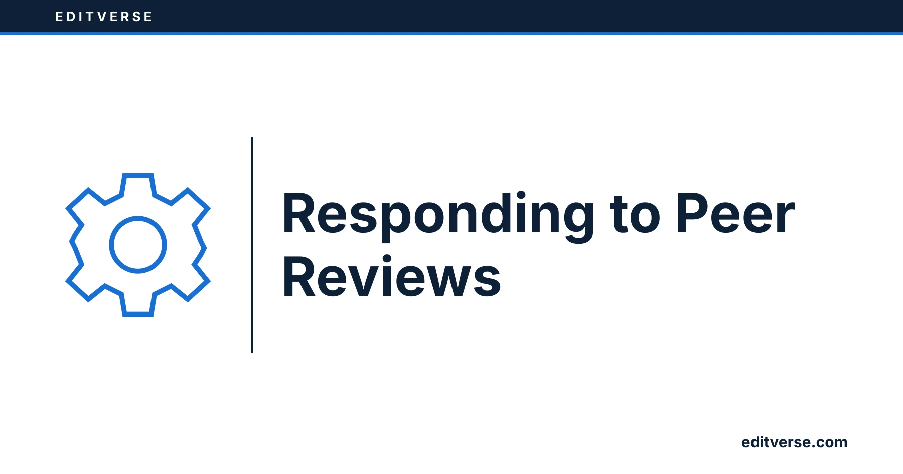 Editverse: Responding to Peer Reviews