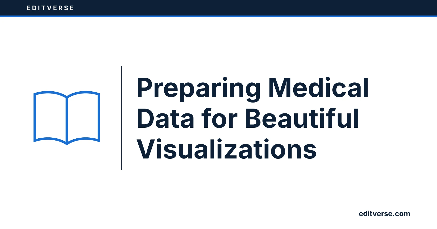 Editverse: Preparing Medical Data for Beautiful Visualizations