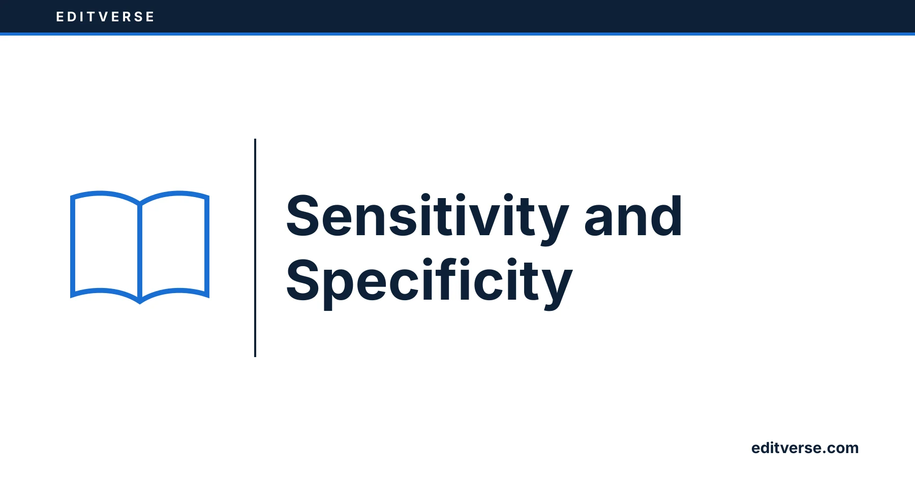 Editverse: Sensitivity and Specificity