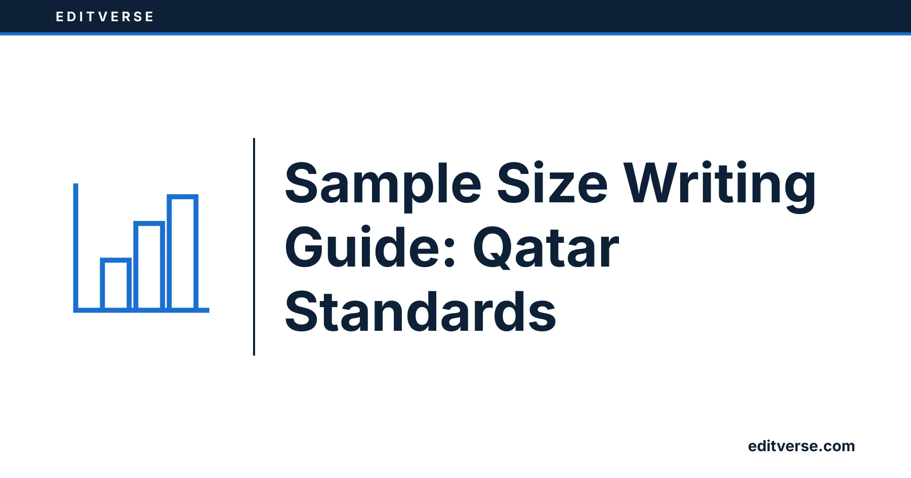 Editverse: Sample Size Writing Guide: Qatar Standards