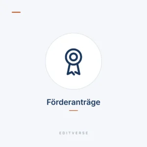 Förderanträge | Editverse