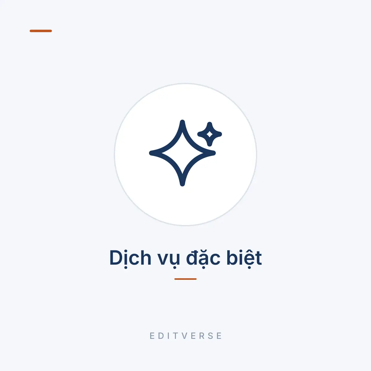 Dịch vụ đặc biệt | Editverse